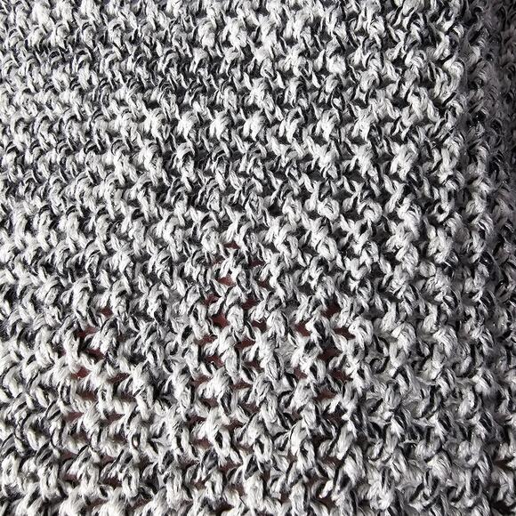 Torrid 3X Metallic Knit Sweater Gray Black Longline Plus Size Holiday Sparkle - Picture 3 of 12